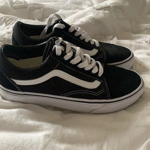 vans old skool black size 12